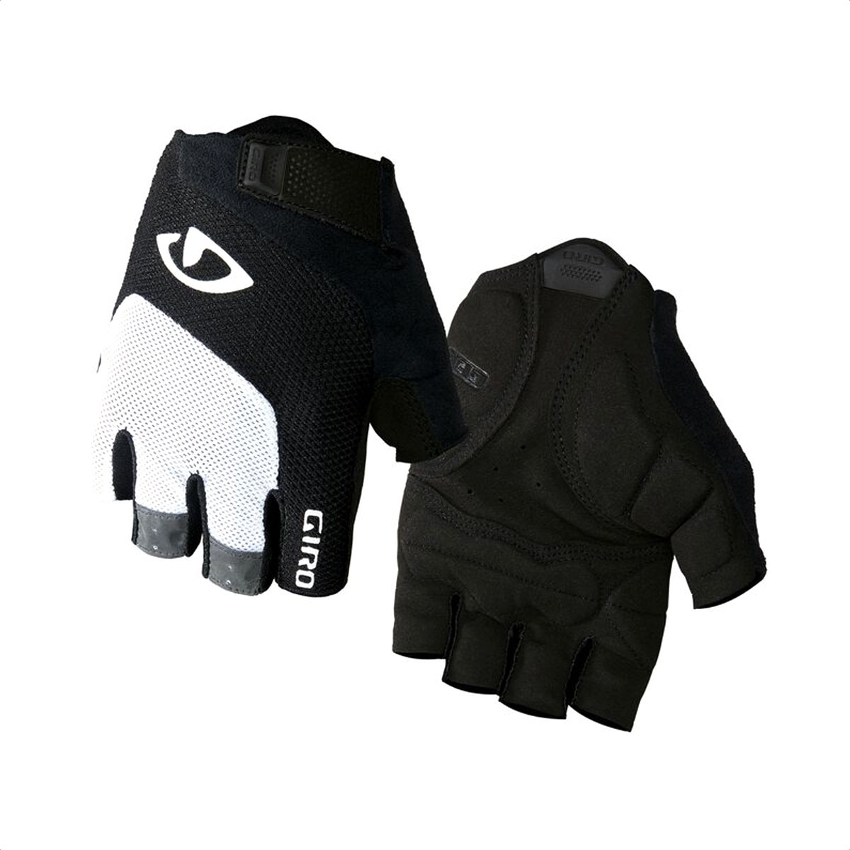 Guantes Ciclismo Giro Bravo Gel White Black Epic Bikes