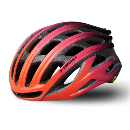 Casco S-Works Prevail II Mips / Angi (Acid Lava/Acid Purple)