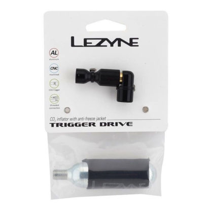 Inflador Co2 Lezyne Trigger Drive Con Garrafa (Black) - Image 3
