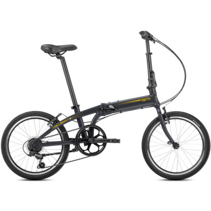 Bicicleta Plegable Urbana Tern Link A7 R20 7v (Matte Shale/Mango)