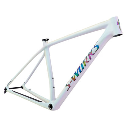 Cuadro S-Works Epic Hard Tail Frameset 2020 (Gloss White Prismaflair/Black Holographic Reflective)