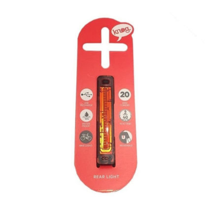 Luz Led Trasera Knog Plus Rear USB (Black) - Image 2