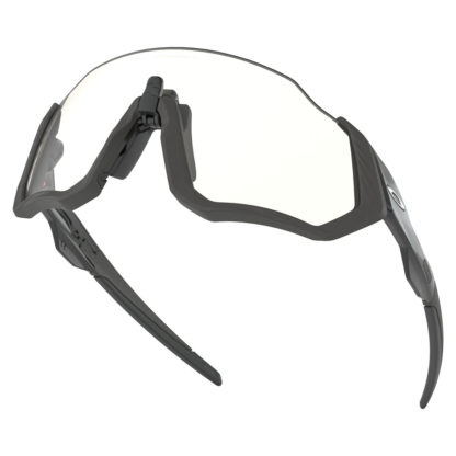 Lentes De Sol Oakley Flight Jacket (Steel/Black Ink - Clear Black Iridium Photocromic) - Image 3