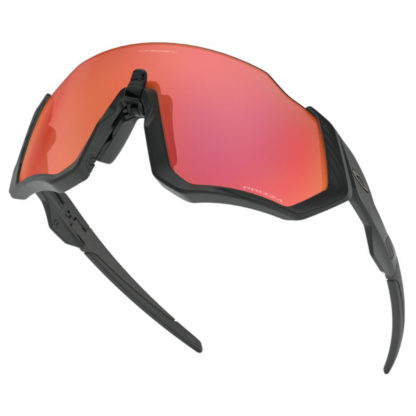 Lentes De Sol Oakley Flight Jacket (Matte Black - Prizm Trail Torch) - Image 3