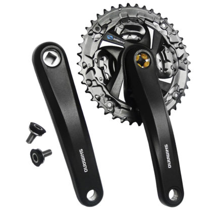 Palancas Shimano FC-TX801 Tourney TX 42-32-22t (Black) - Image 2
