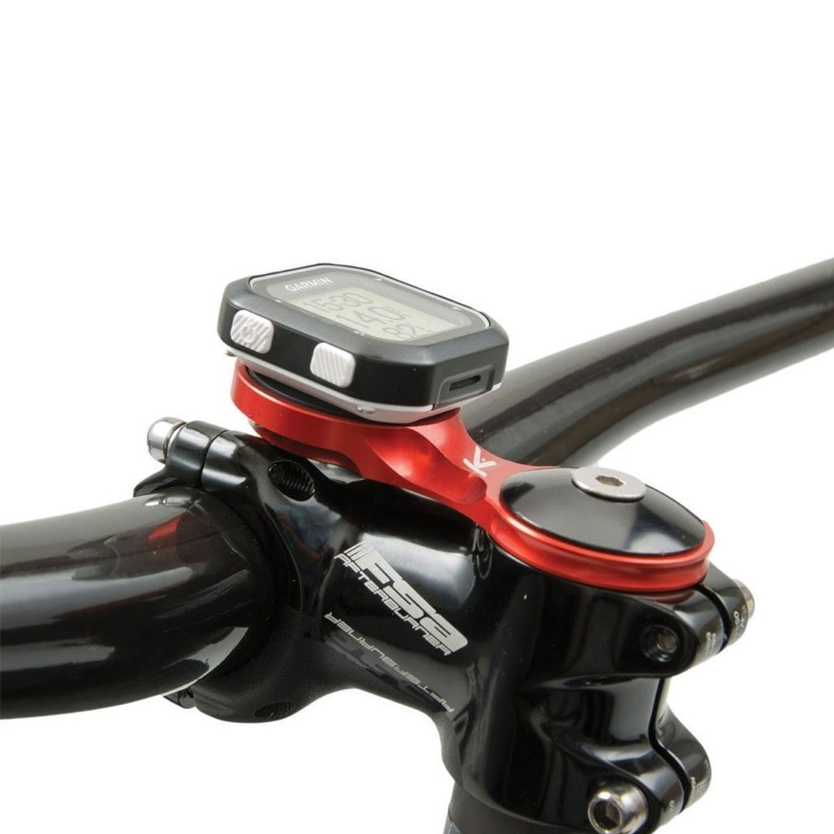 Eastern Power - Soporte para bicicleta para Garmin Edge 200, 500, 510, 800,  810, 1000, 1000 GPS, color rojo y negro