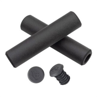 Puños Grip Wolf Tooth KARV Silicona 6.5mm (Negros)