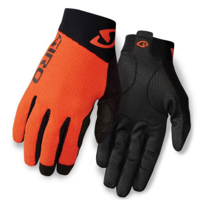 Guantes Ciclismo Giro Rivet II (Orange Black) - Image 2