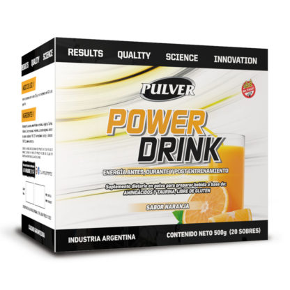 Pulver Power Drink Bebida Deportiva Energía