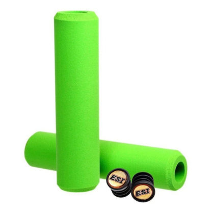 Puños Esi Grips Chunky 100% Silicona (Verdes)