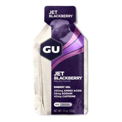 Gu Energy Gel (Jet Blackberry - 40mg Cafeína)