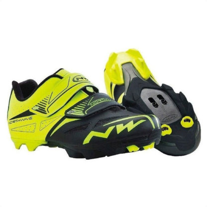 Zapatillas De MTB Northwave Spike Evo (Amarillo Fluo) - Image 2