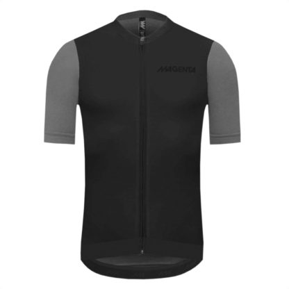 Jersey Manga Corta Magenta 9.1 Melange (Negro)