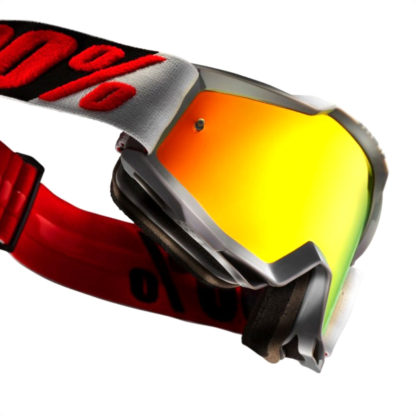 Antiparras 100% The Acurri Motocross / Downhill (Solberg - Mirror Red) - Image 3