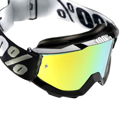 Antiparras 100% The Acurri Motocross / Downhill (Tornado - Mirror Gold) - Image 3
