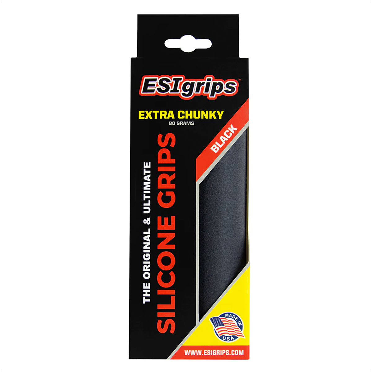 Puños Esi Grips Extra Chunky 100% Silicona (Negros) - Imagen 3