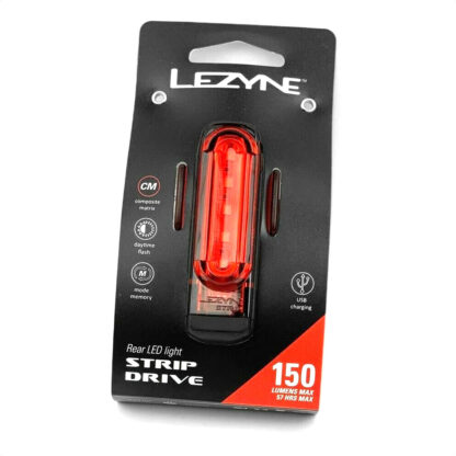 Luz Led Trasera Lezyne Strip Drive Usb 150lm - Image 3