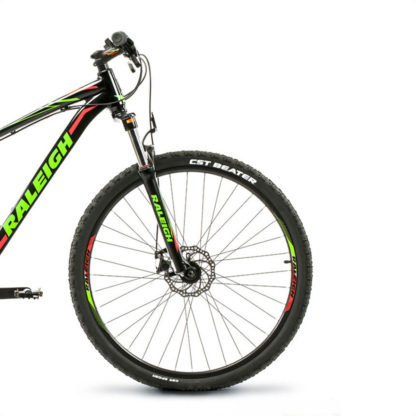 Raleigh Mojave 2.0 Rodado 29 (Negro Brillante/Verde Fluo) - Image 3