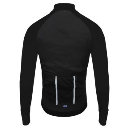Campera Ciclismo Magenta 2.9 Frizada Con Rompeviento (Negro/Negro) - Image 2