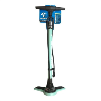 Inflador De Pie Bigger High Pressure Colores Celeste (160psi)