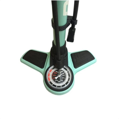 Inflador De Pie Bigger High Pressure Colores Celeste (160psi) - Image 2