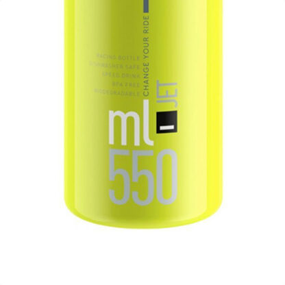 Caramañola Elite Jet 550ml Biodegradable (Yellow Fluo-Black) - Image 3