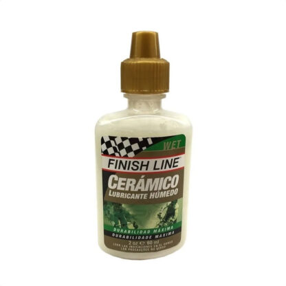 Lubricante Cadena Finish Line Cerámico Wet (60ml)