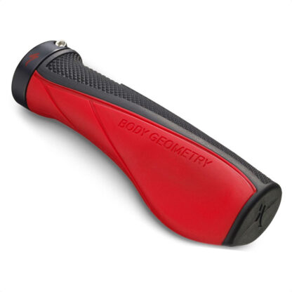 Puños Grip Specialized BG Contour XC Locking (Black/Red) - Image 2