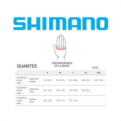 Guantes Ciclismo Shimano Airway (Azul) - Image 4