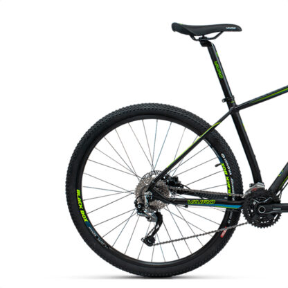 Bicicleta Mtb Vairo XR 5.0 V2 Shimano Alivio R29 (Negro/Verde) - Image 2