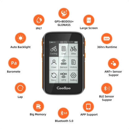 Ciclocomputadora Gps CooSpo BC200 - Image 3