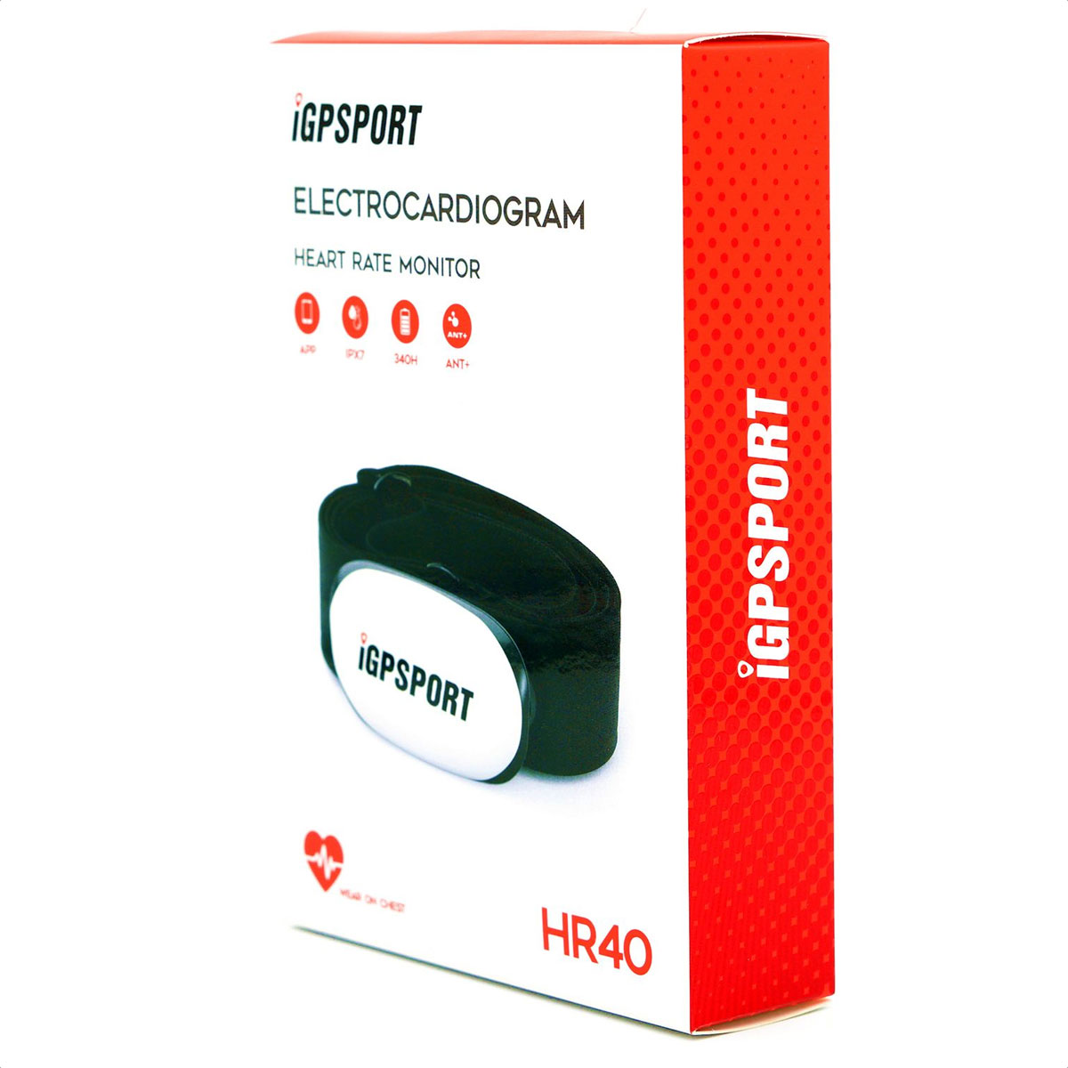 Banda con sensor de frecuencia cardiaca hr40 – ant+ — OnVeló Cycling