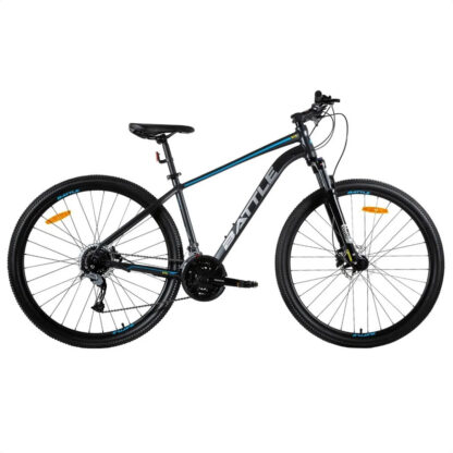 Bicicleta Mtb Battle 270h Shimano Acera R27.5 (Negro Mate/Celeste)