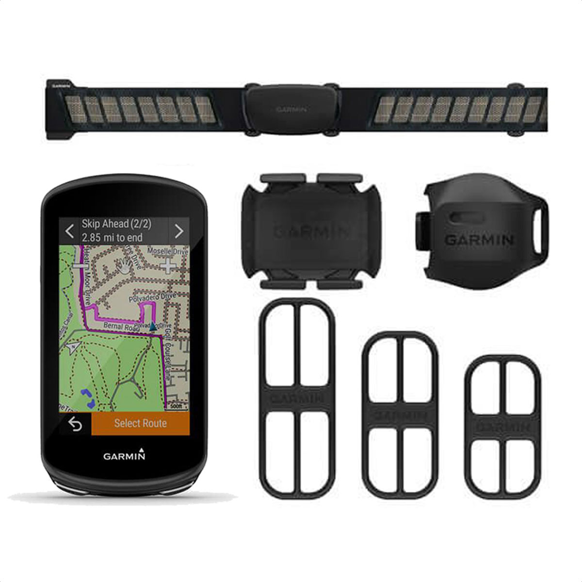 Garmin Edge 1030 Plus, computadora GPS para ciclismo/bicicleta, sugerencias  de entrenamiento en el dispositivo, guía de ritmo ClimbPro y más
