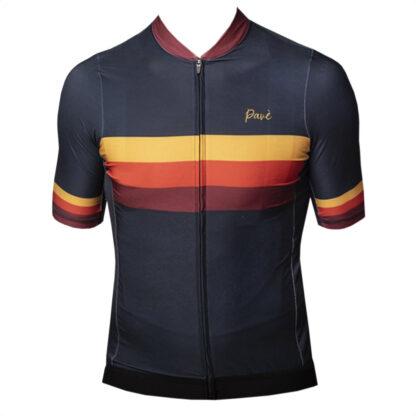 Jersey Ciclismo Pavè Flag (Negro)
