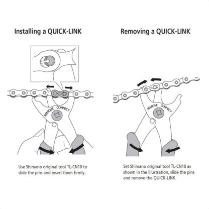 Pinza Abre Y Cierra Quick Link Shimano TL-CN10 - Image 2