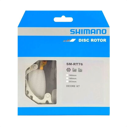 Rotor Disco Shimano SM-RT76 Deore XT 180mm 6 Tornillos - Image 3