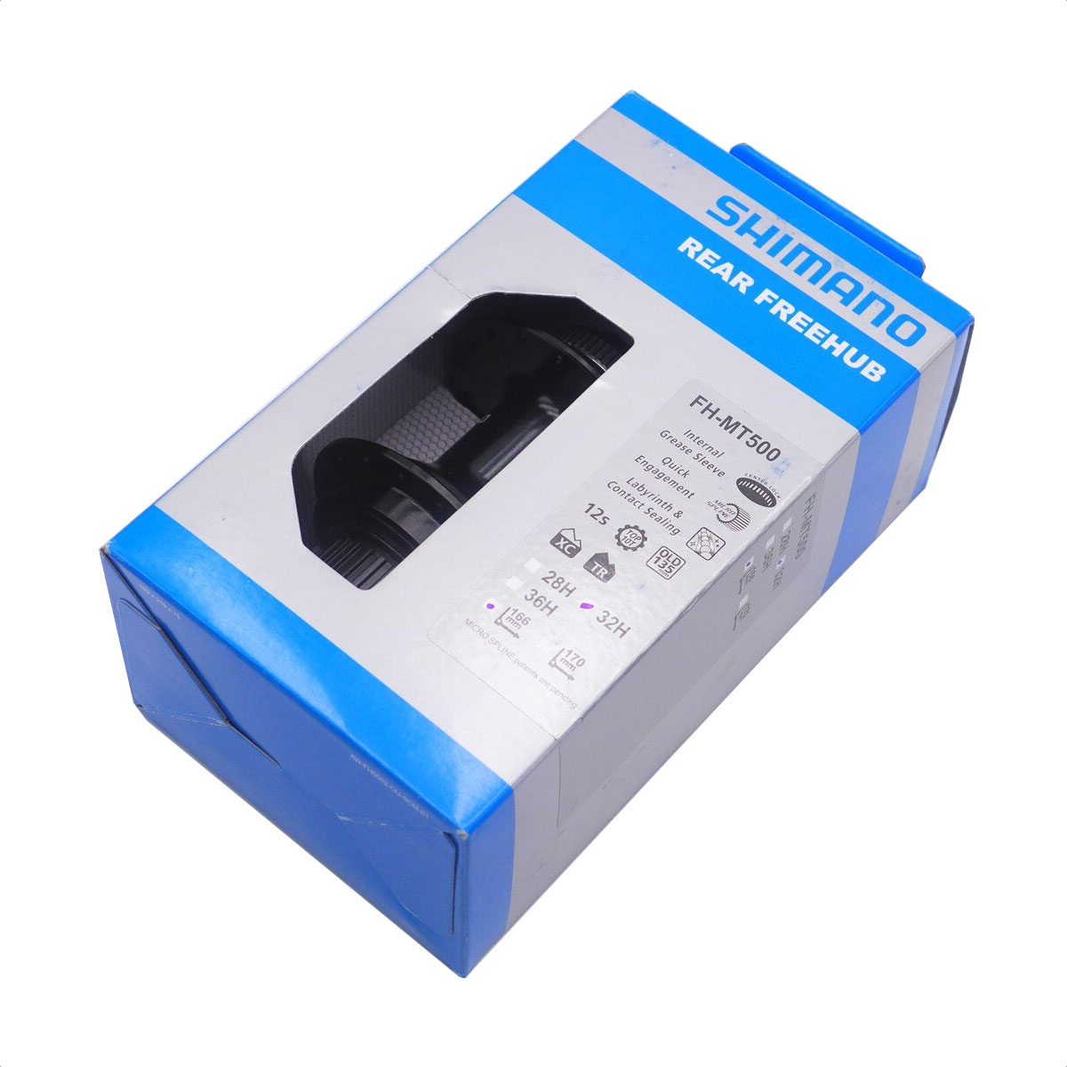 Maza Shimano FH-MT500 32h 135mm (Shimano Micro Spline) - Imagen 3