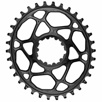 Monoplato Absolute Black Oval Sram Boost 3mm Black (34t)