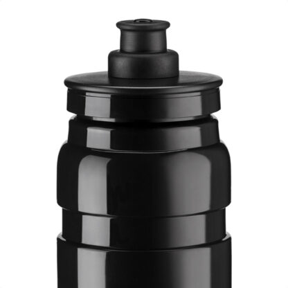 Caramañola Elite Fly 750ml (Black-Grey Logo) - Image 2