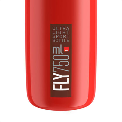 Caramañola Elite Fly 750ml (Red-Bordeaux Logo) - Image 3