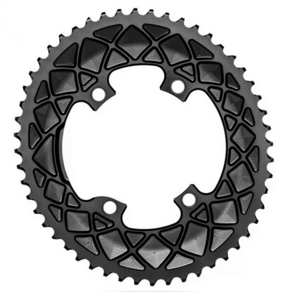 Plato De Ruta Absolute Black Oval 110/4bcd Black (53t)