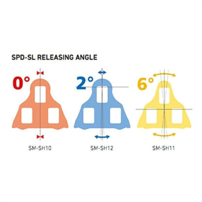 Calas Para Pedales De Ruta Shimano SM-SH10 0º - Image 3