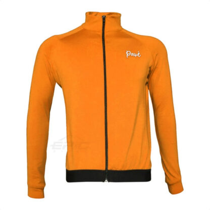Campera Ciclismo Frizada Pavè (Naranja)