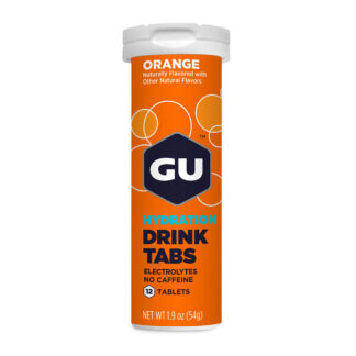 Gu Hydration Drink Tabs 320mg Sodio Hidratación (Orange)