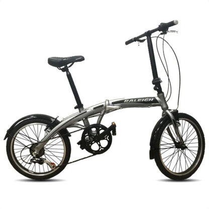 Bicicleta Plegable Raleigh Curve Shimano 6v R20 (Gris)