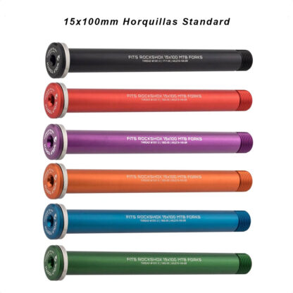 Wolf Tooth Eje Pasante Para Horquillas Rockshox 15x100mm (Blue) - Image 2