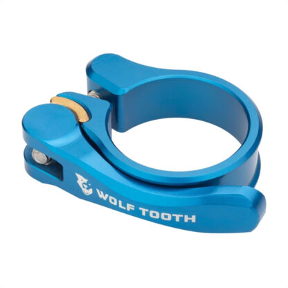 Wolf Tooth Seatpost Clamp Ultra Light QR 31.8mm (Blue)