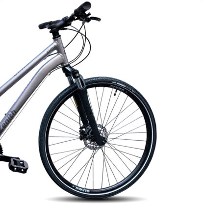 Bicicleta Urbana Zenith Cima Wmn Suspensión R28 (Plateado Mate) - Image 3