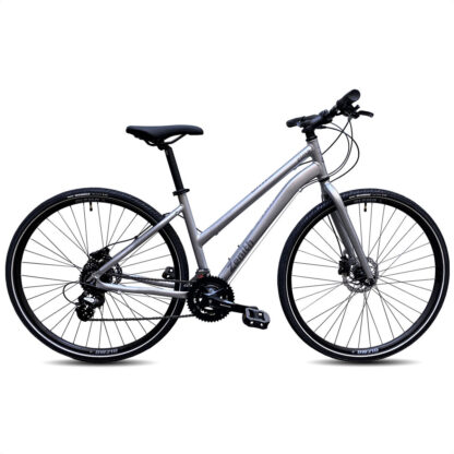 Bicicleta Urbana Zenith Cima Wmn Rígida R28 (Plateado Mate)